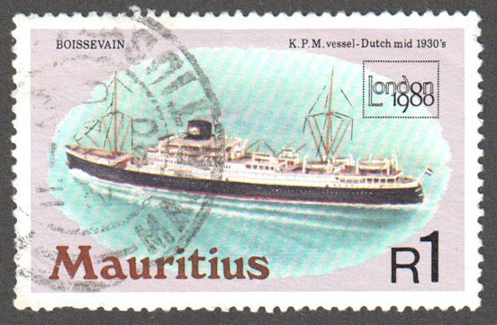 Mauritius Scott 499 Used - Click Image to Close